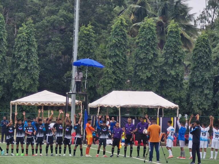 RUNG SEMI-FINAL KA NONGJRI PRESBYTERIAN SS HA KA SUBROTO CUP HA BANGALORE