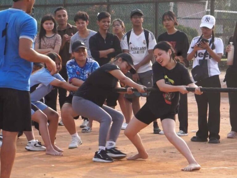 Ia tylli ki samla Khasi ha ka 3rd Barrister Pakem Memorial Sports Meet ka KSU RIST-USTM Unit ha USTM
