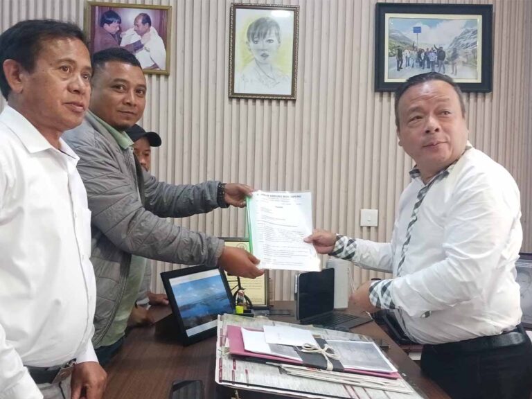 Na u Myntri ka tnad Tourism, kyrpad ka Shnong Nongspung ban pynkylla jaka jngohkai pyrthei ia ka Mawsangri