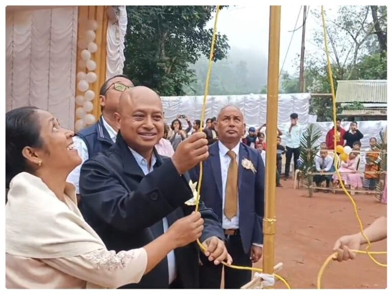 Pynhap Pyrda U Dr. Ricky AJ Syngkon Ia Ka Jubili Ksiar Ka St. Ingatius UP School