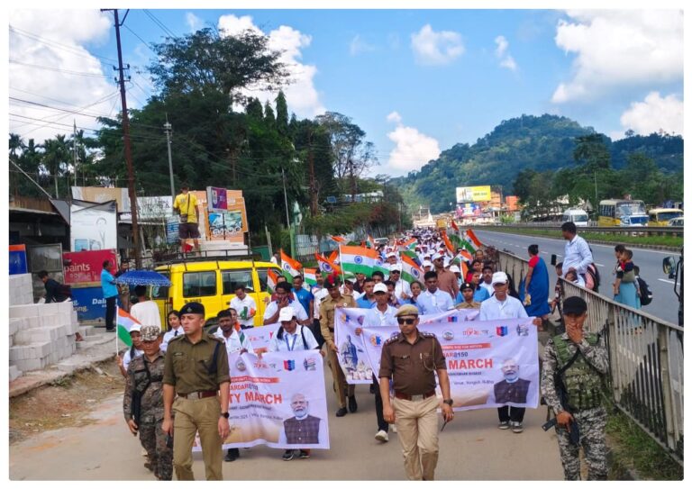 Da Ka Unity March Kynmaw Burom Ïa Ka Sngi Ba 125 Snem U Vallabhai Patel U Riew Khraw Ka Ri
