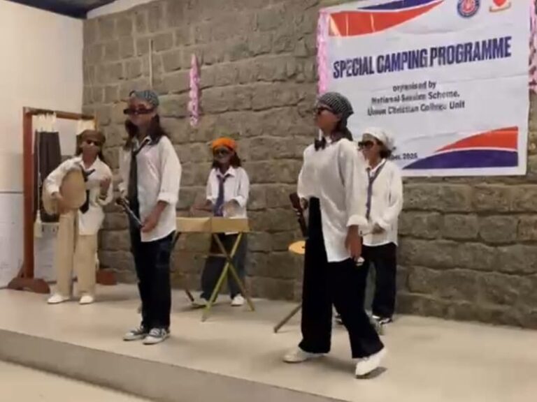 Lehkmen ka NSS Unit ka UCC bad ki khynnah shnong ka Mawlyndep kum ka sngi kyrpang ki khynnah.