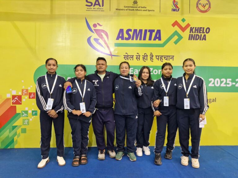 Khur takma rnong ka thei lehkai na Meghalaya haka Asmita Women Weightlifting League ha Kolkata