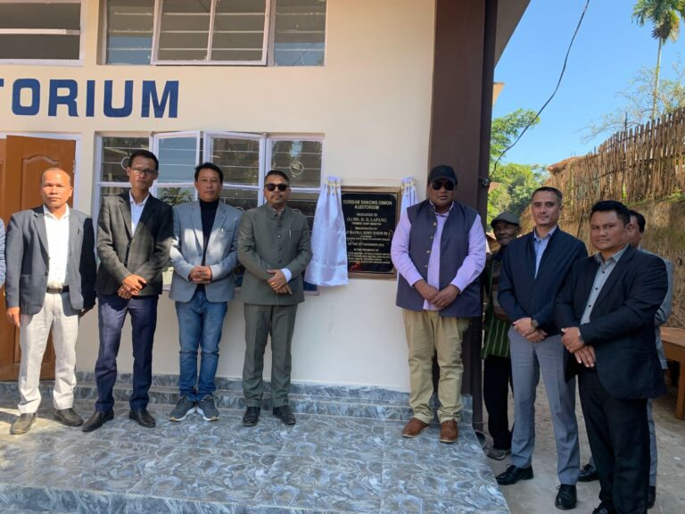 Haka kyrteng u Dr DD Lapang ainam ïaka Diwon Auditorium, ryngkat ka iing ICDS plie u MLA Nongpoh 