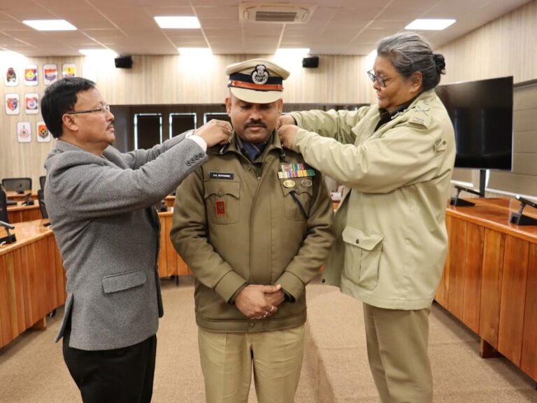 Leh burom ka DGP ia  ki Pulit IPS hadien ba la ioh kiew kyrdan