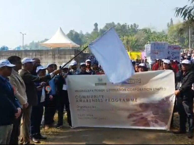 Ai Jinghikai Ka Tnad MePDCL Ban Iada Ia Ka Umtru Hydro Electric Power Station