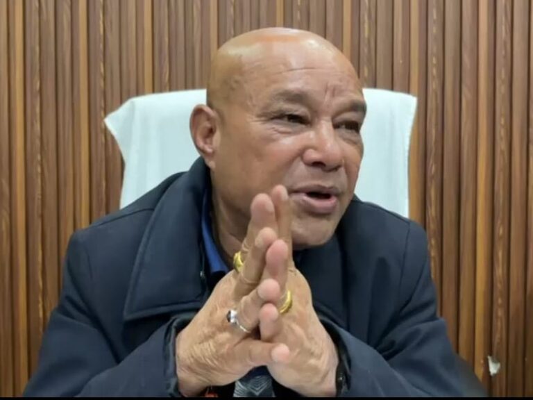 Pynpaw lypa u Bah Sanbor Shullai ban wan phai biang Himanta kum u CM ka Assam