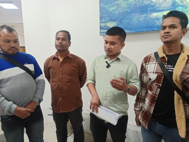Na u  Myntri ka tnad ka koit ka khiah dawa ka dorbar Shnong Hingaria ban wan rah ia ka Health Sub Centre