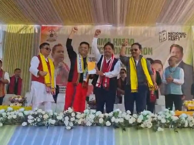 Leit pdiang sngewbha u Conrad Sangma, ba rung NPP u Daneil Langthasa, u riew sain pyrthei ba la paw ha Dima Hasao  