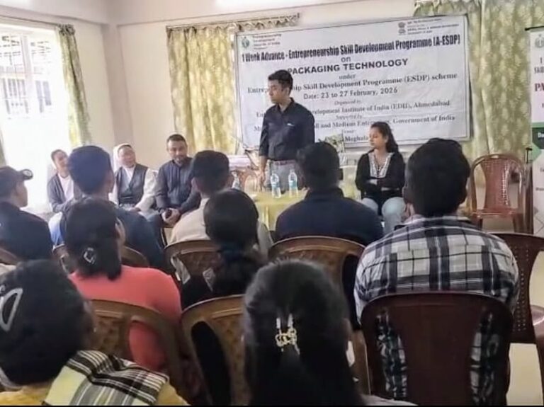 IDII inaugurates five-day Advanced ESDP on Packaging Technology in Ribhoi