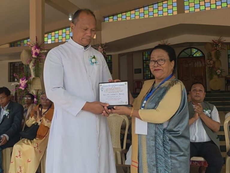 Plie u Fr. Sedish Marak ia ka lympung ba 11 ka Synjuk ki Kynthei Katholik, Zone-VI ha Nongpoh