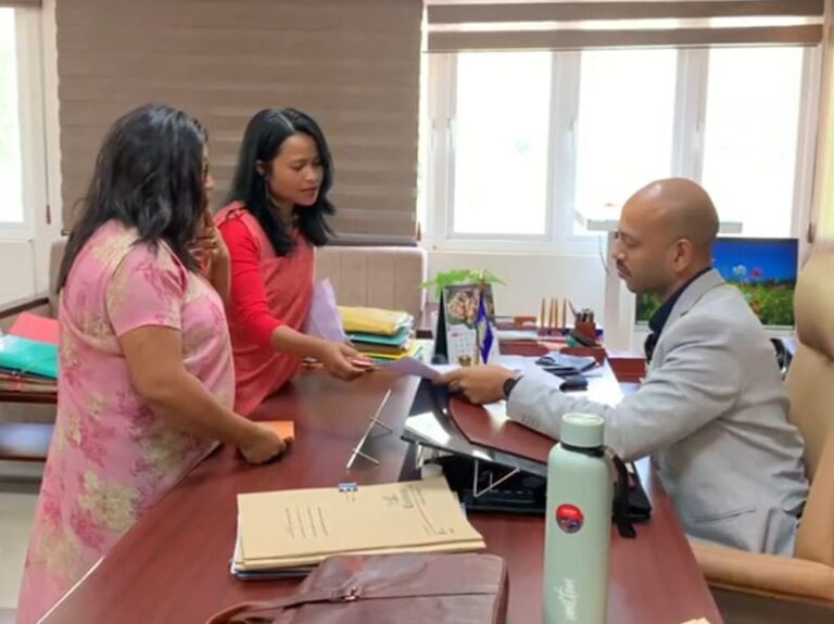 Ba shah weng kam bun ki nongtrei ASHA, kynduh ka MAWU ia u Deputy Commissioner ka Ri Bhoi