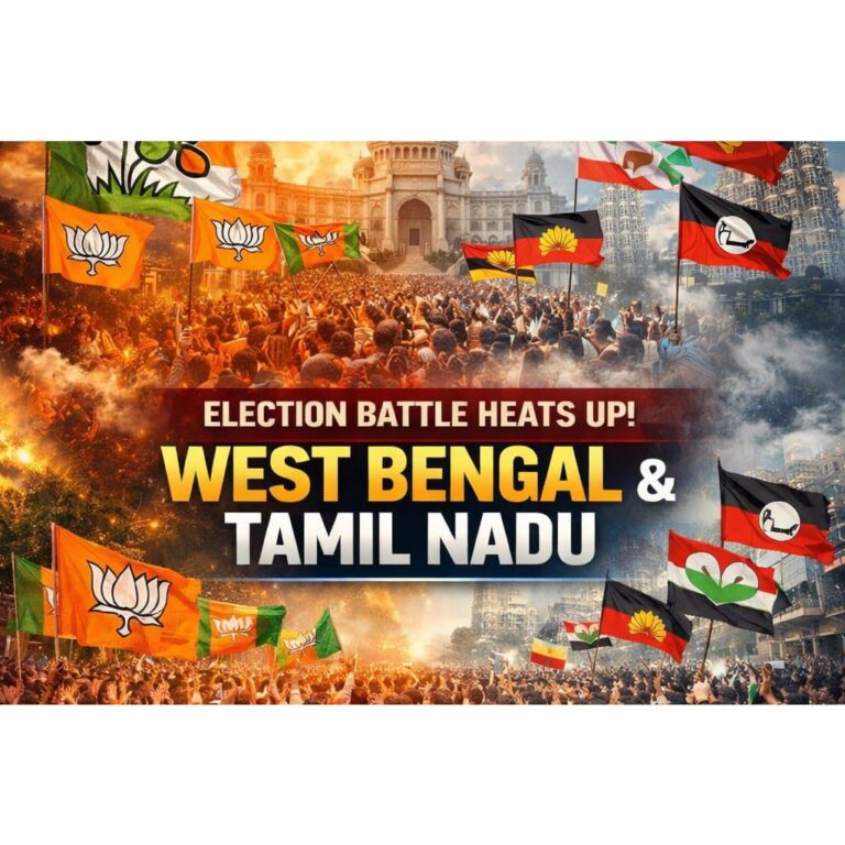 Election Campaigning Intensifies in West Bengal and Tamil Nadu Ahead of Assembly Polls