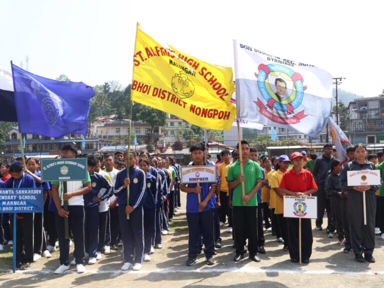 Sdang Ka District Level Inter School Sports Meet Ha Ri Bhoi, Wan Shim Bynta 45 Tylli Ki Skul