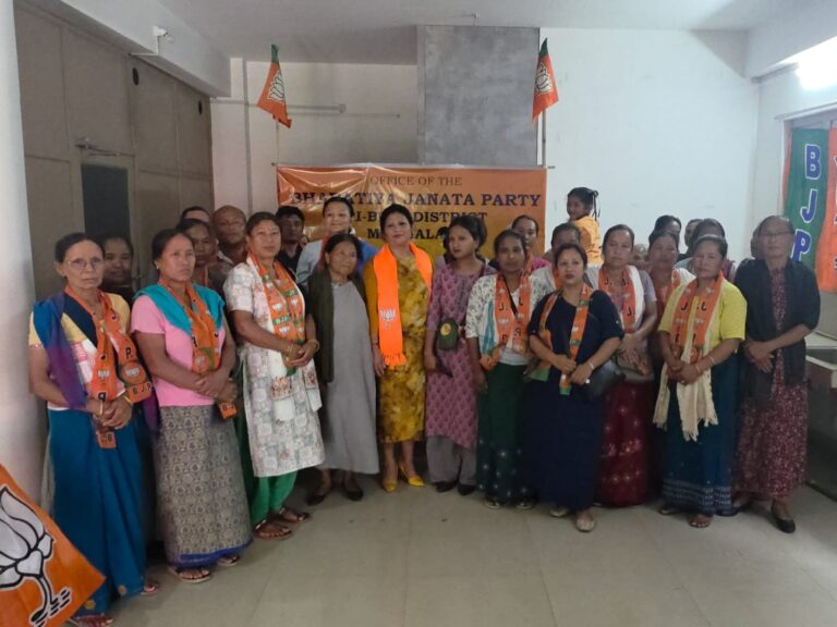 Pyrshah Ki Longkmie BJP Ïa Ki Nongïalam Liang Pyrshah Ka Lok Sabha Ba Khlem Long Khaw Ka Women’s Reservation