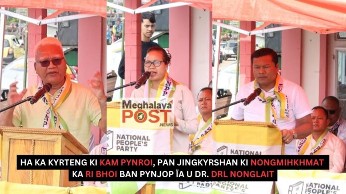 Ha Ka Kyrteng Ki Kam Pynroi Pan Jingkyrshan Ki Nongmihkhmat Ka Ri Bhoi Ban Pynjop Ia U Dr. Drl Nonglait