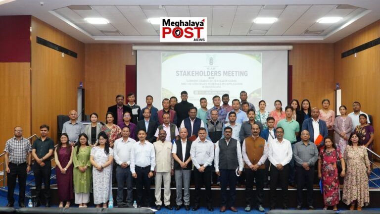 ICAR RC NEH Hosts Stakeholder Meeting on Reducing Fertilizer Usage in Meghalaya