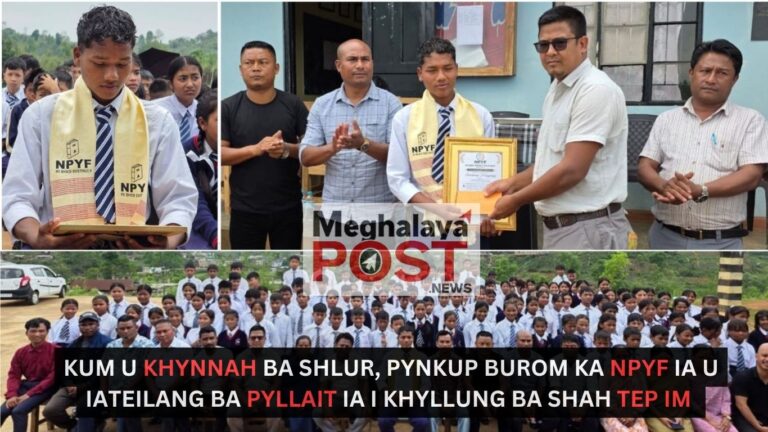 Kum U Khynnah Ba Shlur Pynkup Burom Ka Npyf Ia U Iateilang Ba Pyllait Ia I Khyllung Ba Shah Tep Im