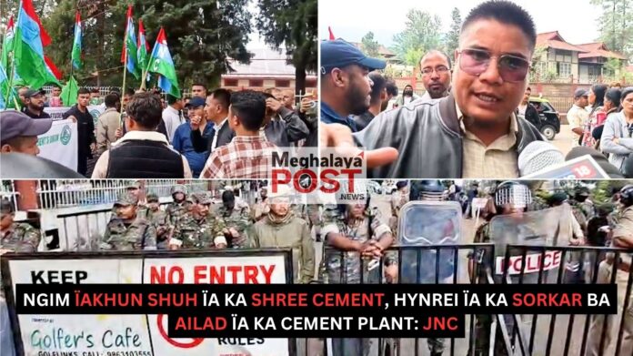 Ngim Iakhun Shuh Ia Ka Shree Cement Hynrei Ia Ka Sorkar Ba Ailad Ia Ka Cement Plantjnc