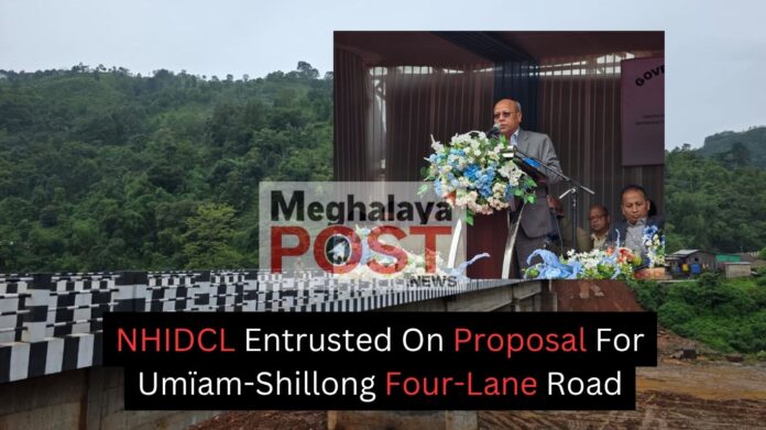 Prestone Tynsong speaks on Umïam-Shillong four-lane road proposal