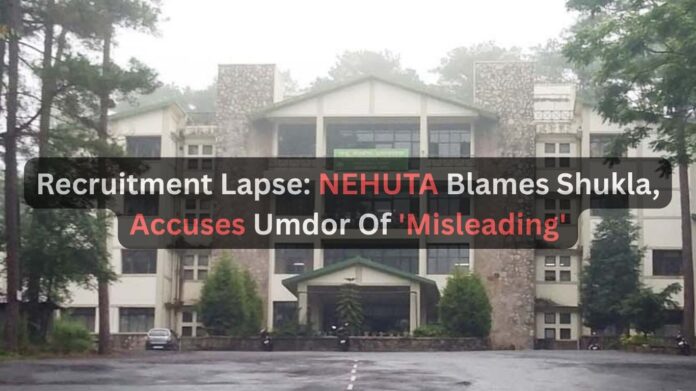 Recruitment Lapse Nehuta Blames Shukla Accuses Umdor Of Misleading