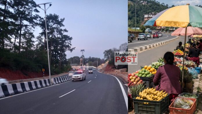 Roadside Vendors Banned On Rilbong Point Hynniew Mer Four Lane Road Representational Image