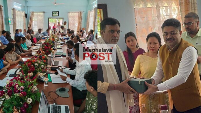 Sngi U Blei Wan Pynlong Jingialang U Myntri Sorkar Pdeng Ha Ri Bhoi Ban Buddien Iaki Kam Pynroi Ka District