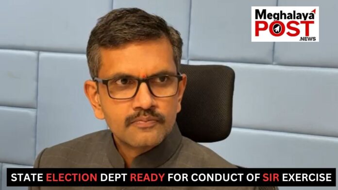 State Election Dept Ready For Conduct Of Sir Exercise