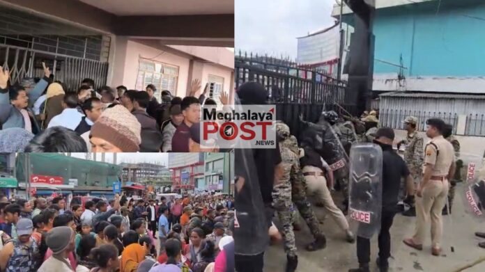 Supporters And Opponents Of Shree Cement March To The Dc Office Commotion Erupts As Police Block Their Entry