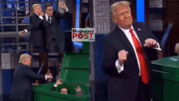 Trumps Ai Video Featuring Stephen Colbert Triggers Massive Social Media Reactions