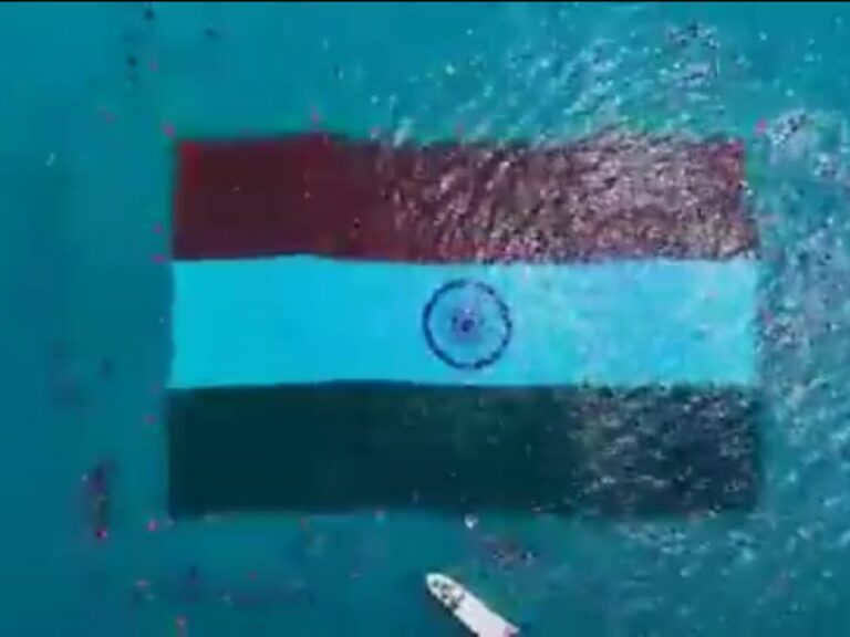 Andaman & Nicobar Achieves Guinness Record with Largest Indian Flag Unfurled Underwater