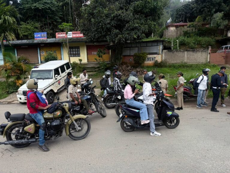 Vehicle checking conducted in Ri-Bhoi, Rs 2 lakh fine collected