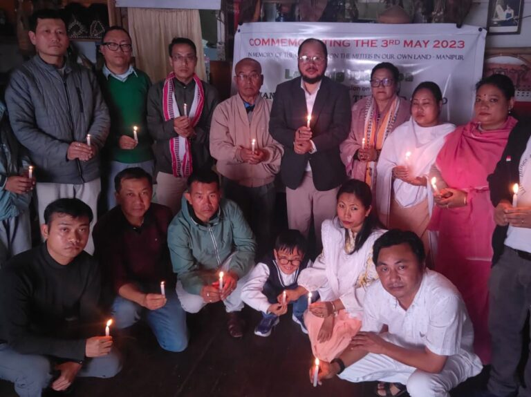 Manipuris in Shillong observe third anniversary of Meitei-Kuki conflict