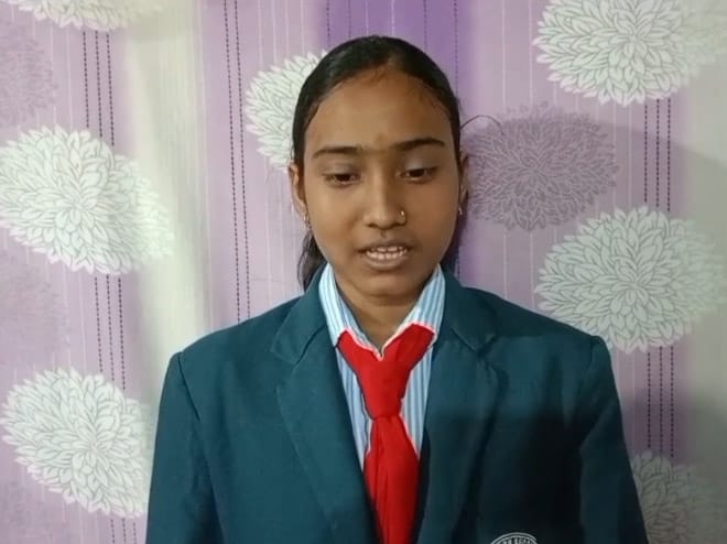 Ïai tynshain biang ka skul Little Star Baridua ioh kyrdan ba 5 ha ka HSSLC exam
