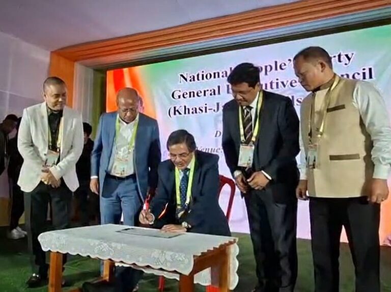 Conrad K. Sangma Announces Prof. Dr. DRL Nonglait as NPP Candidate for Shillong Parliamentary By-Election