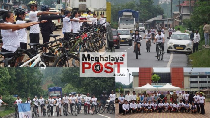 Daka Bycycle Rally Pynlong Ka Ophis U DSO Nongpoh Ban Ong Em Ïa Ki Jingdih Pynbuaid