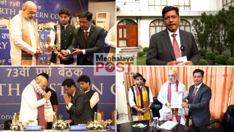 Conrad Expresses Satisfaction as Amit Shah Assures Consideration of Four Key Issues Raised by Meghalaya Government