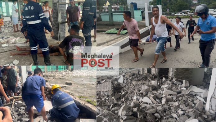 Duh U Samla Iaka Jingim Mynsaw Uwei Ba Hap Kysan Ka Slab Ha Builidng U Ma Ngaitlang Dhar