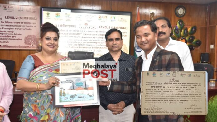 Pynthor Bhoilasa Bmc Qualifies For National Finals Of Zsi Biodiversity Conservation Hackathon