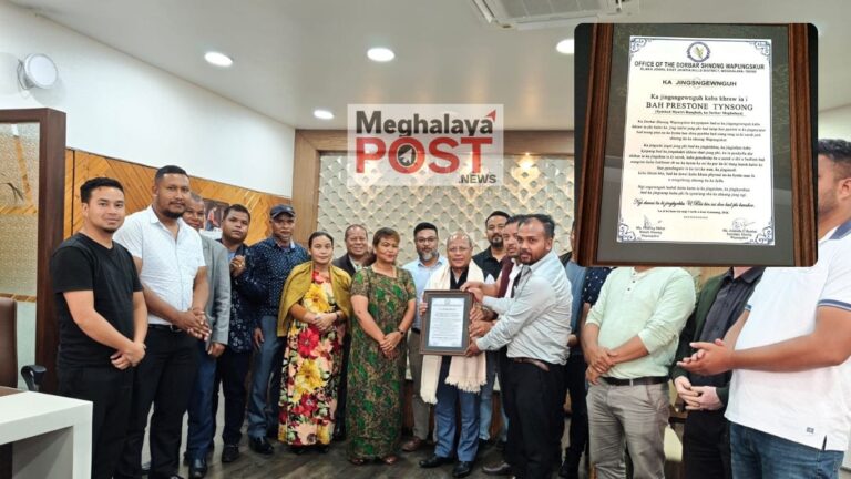 Wapungskur Village Secures Rs.6.75 Crore for Internal Road Improvement