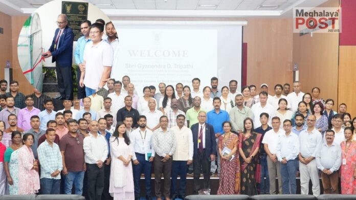 ICAR Secretary Reviews Research Activities at Umiam, Inaugurates Solar Biomass-Based Hybrid Dryer