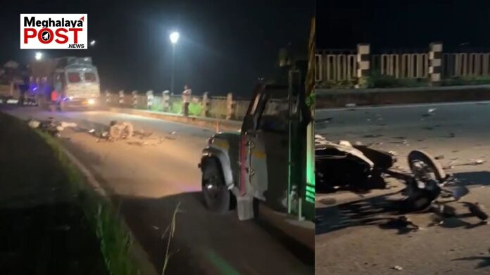 Umïam Road Mishap: 1 Dies On Spot, 2 Injured In Hit And Run Incident