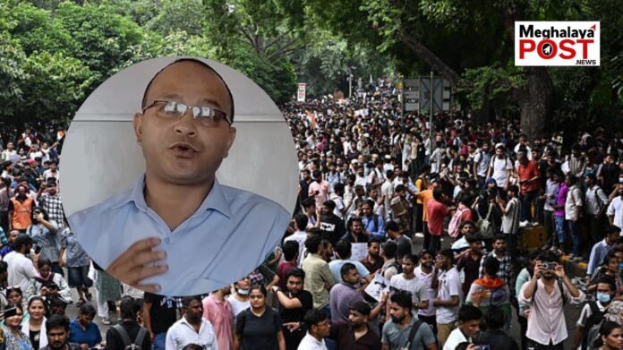 VPP Extends Full Support to Jantar Mantar Youth Protest, Seeks Meghalaya Govt's Stand