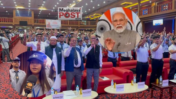 USTM Participates in PM Modi's Launch of 'Nasha Mukt Yuva: Viksit Bharat Sankalp Abhiyan'