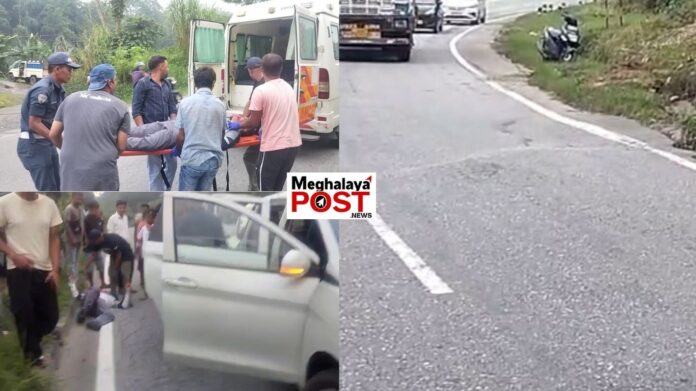 Naba Sniew Ka Surok 4lane Kylla Ka Scooty Haduh Ba Mynsaw Bad Kdiah Ka Kjat U Rangbah